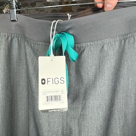 Figs | women nwt gray scrub pants straight leg - Picture 4 of 9